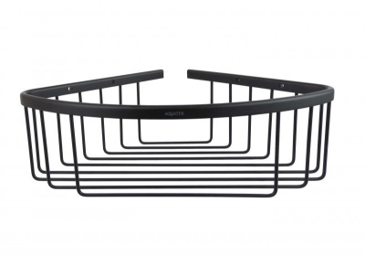 Угловая полка AQUATEK, матовый черный AQ4006MB ВЕГА фото в интернет-магазине Русалия