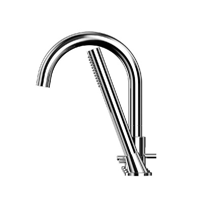 Смеситель для ванны на 4 отверстия WHITECROSS Y Y1232CR (хром) фото в интернет-магазине Русалия