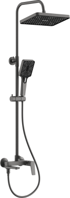 Душевая система BELZ оружейная сталь (B24715-3) фото в интернет-магазине Русалия
