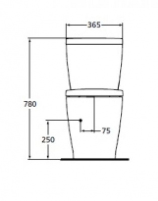 Унитаз с бачком E803601 + E785601 Connect Arc Ideal Standard фото в интернет-магазине Русалия