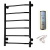 Полотенцесушитель электрический ПЭК сп6 80*50 ЧЕРНЫЙ МАТОВЫЙ Тругор фото в интернет-магазине Русалия