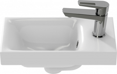 Раковина встраиваемая Moduo 40 S-UM-MOD40/1-w Cersanit фото в интернет-магазине Русалия