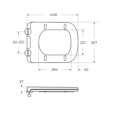 Крышка-сиденье BelBagno BB2312SC фото в интернет-магазине Русалия