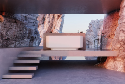 Акриловая ванна ABBER AB9488-1.5 150х75х60 см фото в интернет-магазине Русалия