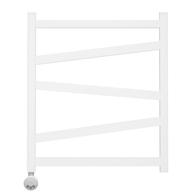 Полотенцесушитель электрический Point Феникс PN15156WE П5 500x600 левый/правый, белый фото в интернет-магазине Русалия