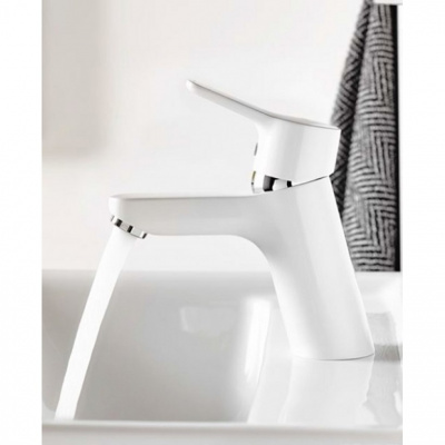 Смеситель для умывальника PURE&EASY 370289165 белый KLUDI фото в интернет-магазине Русалия