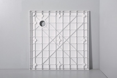 Душевой поддон SMC 90х90 квадрат TRAY-SMC-A-90-550-150-W Cezares фото в интернет-магазине Русалия