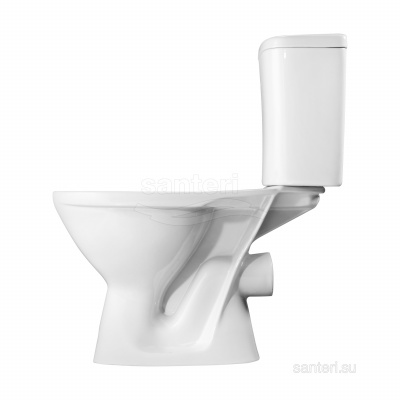 Унитаз - компакт с сиденьем Pro белый 1.P215.5.S00.00B.F Santeri фото в интернет-магазине Русалия