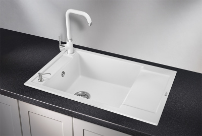 Кухонная мойка GRANULA (7806, АРКТИК) фото в интернет-магазине Русалия