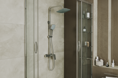 Душевая система  RUSH Thira без излива (TR3635-40) фото в интернет-магазине Русалия