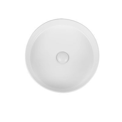 Раковина керамическая Vincea VBS-216, 394*394*115, накладная, цвет белый фото в интернет-магазине Русалия