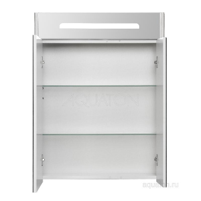 Зеркальный шкаф AQUATON Сильва 60 дуб фьорд 1A216202SIW60 фото в интернет-магазине Русалия