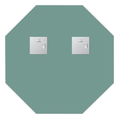 Зеркало настенное Primary EVOFORM 45х45 см, BY 0073 фото в интернет-магазине Русалия