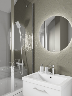 Душевой гарнитур FERRO A64085 Cersanit фото в интернет-магазине Русалия