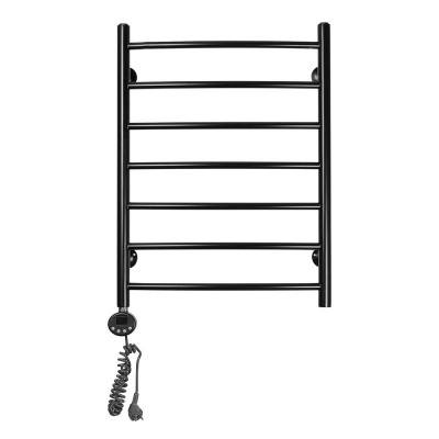 Электрический полотенцесушитель Калипсо П7 500x700 ЧРН EL, черный, матовый Domoterm фото в интернет-магазине Русалия