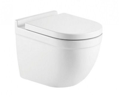 Унитаз подвесной CeramaLux 2198MW бело - матовый фото в интернет-магазине Русалия