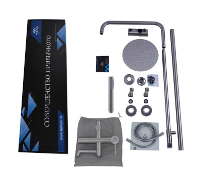 Душевая система FASHUN сатин (A52433) фото в интернет-магазине Русалия