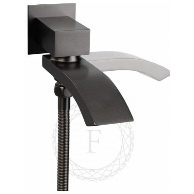 Душевая система встраиваемая FILARETE Waterfall FL1012BG, графит фото в интернет-магазине Русалия
