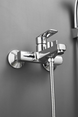 Смеситель для ванны HAIBA цвет: хром (HB60719) фото в интернет-магазине Русалия