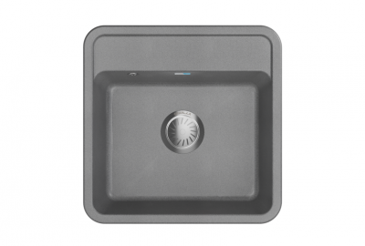 Кухонная мойка GRANULA Стандарт (5001, ГРАФИТ) фото в интернет-магазине Русалия