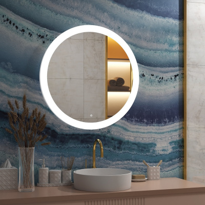 Зеркало с подсветкой Rinaldi d645 ЗЛП493 Continent фото в интернет-магазине Русалия