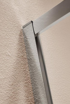 Душевой уголок ECO-O-R-2-80-P-Cr полукруглый Cezares фото в интернет-магазине Русалия