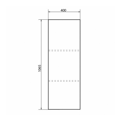Шкаф-колонна Comforty Таллин-40 Белый/Дуб натуральный фото в интернет-магазине Русалия