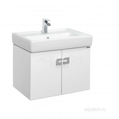 Тумба под раковину AQUATON Оптима 70 белый 1A124101OP010 фото в интернет-магазине Русалия