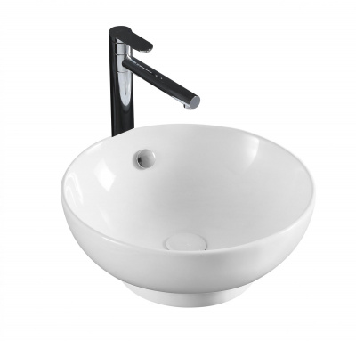 Раковина накладная круглая 41 см AZ-4947 Azario фото в интернет-магазине Русалия