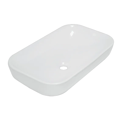 Раковина накладная овальная Infinity 60 INFSLWB01 Sanita Luxe фото в интернет-магазине Русалия