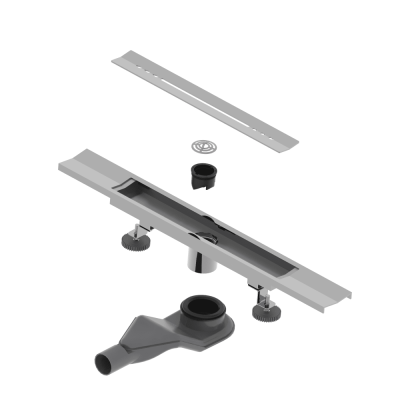 Душевой трап RGW SDR-53S 80см, сатин фото в интернет-магазине Русалия