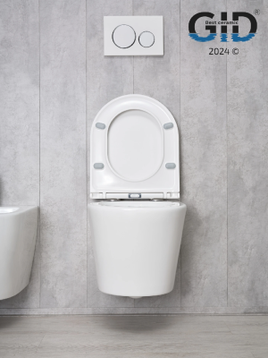 Унитаз подвесной Gid Tr2130 62235Y белый 50x36x35 фото в интернет-магазине Русалия