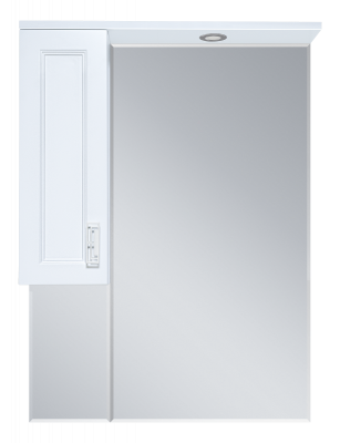 Зеркальный шкаф Дива 65 левый П-Див04065-013Л Misty фото в интернет-магазине Русалия