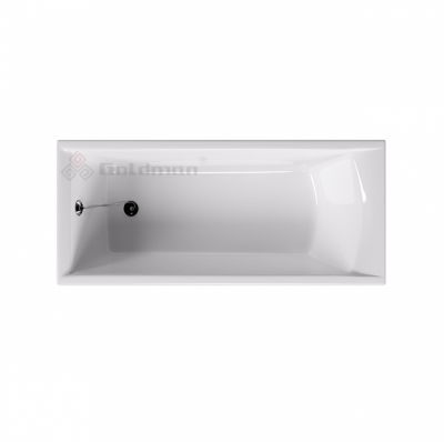 Ванна чугунная Elite 1600x700x450 ET16070 Goldman с ножками фото в интернет-магазине Русалия