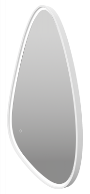 Зеркало Venus 600x1200 (белое) VEN-Var-060-white Brevita фото в интернет-магазине Русалия