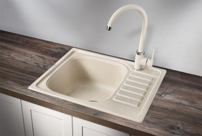 Кухонная мойка GRANULA (5801, ПИРИТ) фото в интернет-магазине Русалия