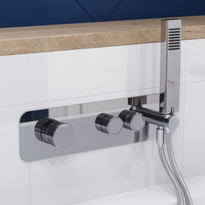 Смеситель для душа скрытого монтажа EXCELLENT Krotos AREX.8035CR (хром) фото в интернет-магазине Русалия