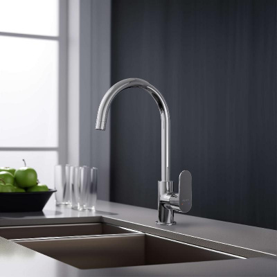 Смеситель для кухни AQUATEK AQ1282CR ОБЕРОН фото в интернет-магазине Русалия