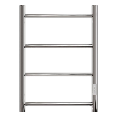 Полотенцесушитель электрический Point Афина PN04846 П4 400x600 диммер справа, хром фото в интернет-магазине Русалия