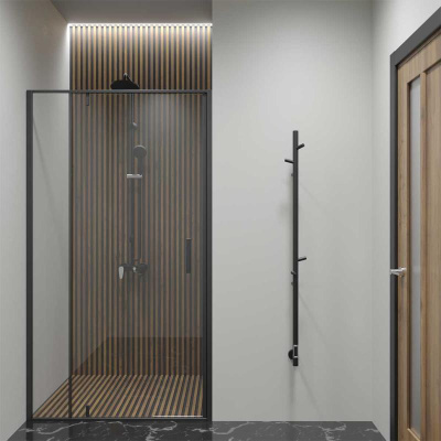 Полотенцесушитель электрический Vincea VTD-1DBE 15х140, черный, таймер фото в интернет-магазине Русалия