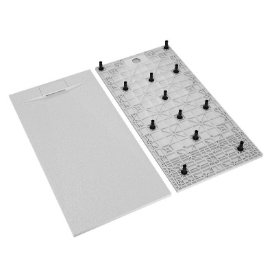 Душевой поддон прямоугольный RGW TUS-W Белый 80x140, стеклокомпозит фото в интернет-магазине Русалия