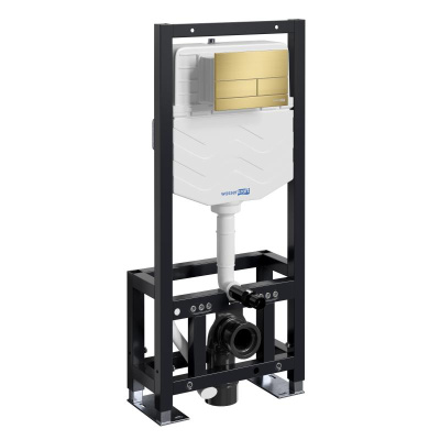 Dill 61TLT.010.ME.MG04 Система инсталляции для унитазов, золото Wasserkraft фото в интернет-магазине Русалия