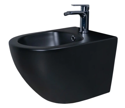 Биде подвесное Gid BDP-96BM 21103 черный матовый 48x37x32.5 фото в интернет-магазине Русалия
