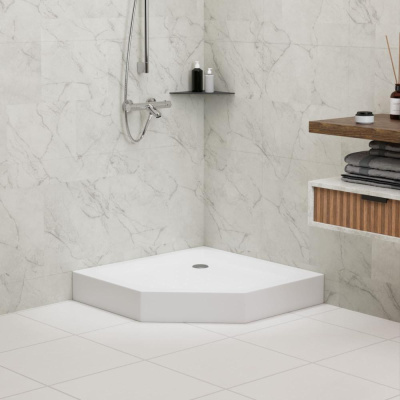 Душевой поддон трапеция RGW LUX/TN-TR (Литой экран) 900x900 фото в интернет-магазине Русалия