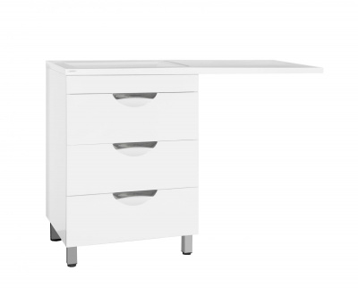 Тумба с раковиной Жасмин 120 Люкс Plus 3 ящика Style Line