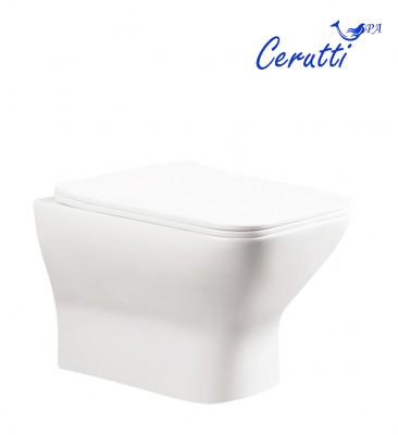 Унитаз ELLERO Aria PP подвесной безободковый Ceruttispa CT10481 (520x350x360) фото в интернет-магазине Русалия