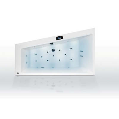 Акриловая ванна EXCELLENT Sfera Slim 170x100 (лев.)  WAEX.SFL17WHS фото в интернет-магазине Русалия