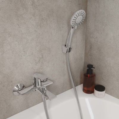 Смеситель для ванны Milardo Azure глянцевый хром (AZUSB00M02) фото в интернет-магазине Русалия