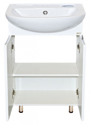 Тумба Лаванда 60 с раковиной Santek Балтика 60 Misty фото в интернет-магазине Русалия