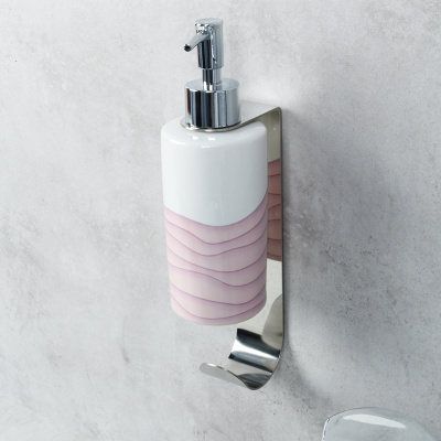 Дозатор жидкого мыла FIXSEN PRACTICA FX-800B, хром фото в интернет-магазине Русалия